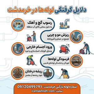 لوله بازکنی خرمدشت کرج لوله بازکنی خرمدشت کرج